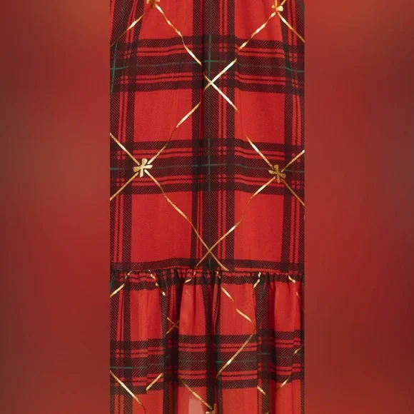 Blackmilk Tartan Gift Wrap Bow Back Dress - Limited - Picture 8 of 9
